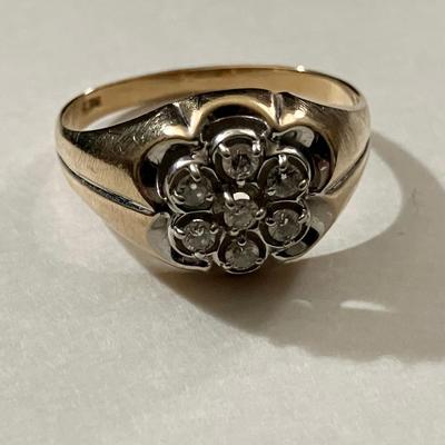 14K Diamond Ring #1