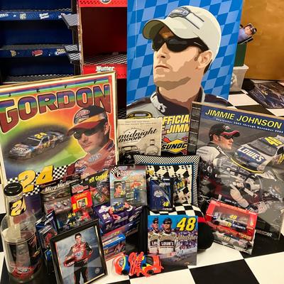 Jeff Gordon and Jimmie Johnson NASCAR Memorabilia
