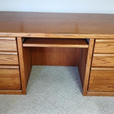 Large Wooden Desk