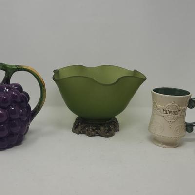 Collection of Ceramic  and Glass Decor 