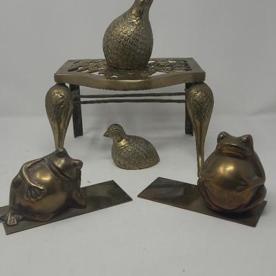 Brass Animals and More Decor 