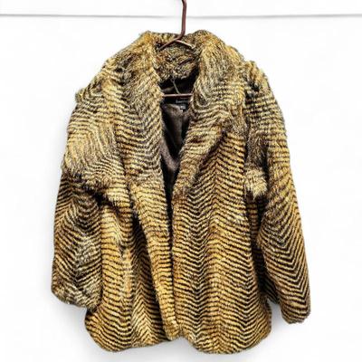 Sale Photo Thumbnail #132: Dennis by Dennis Basso Faux Fur Coat, Women's 1X