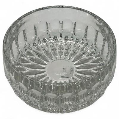 Sale Photo Thumbnail #178: 24% Lead Crystal Starburst Round Bowl
