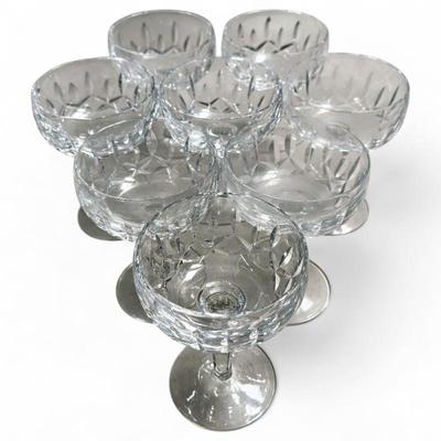Sale Photo Thumbnail #101: Waterford Kildare Crystal Glasses, Set of 8