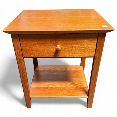 Sale Photo Thumbnail #88: Mid-Century Style Wood Nightstand