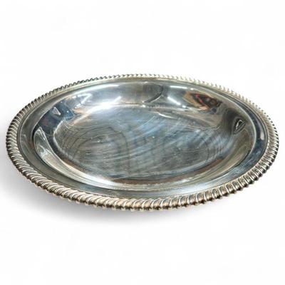 Sale Photo Thumbnail #130: E.G. Webster & Sons Silver-Plated Footed Bowl