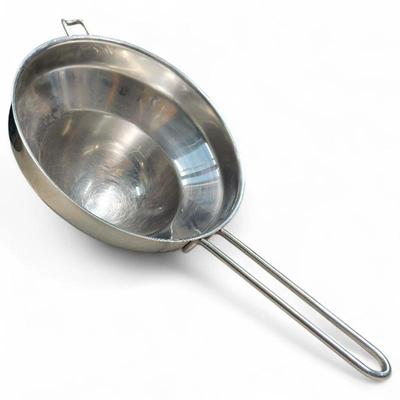 Sale Photo Thumbnail #120: Polished Stainless Steel Double Boiler Insert Pan