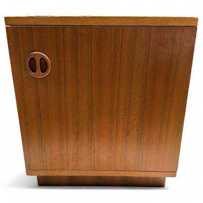 Sale Photo Thumbnail #215: Danish Mid-Century Modern Teak Veneer Nightstand