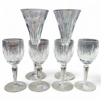 Sale Photo Thumbnail #119: 6 Waterford Crystal Stemware, Kildare & Millennium