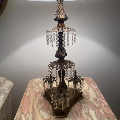 Sale Photo Thumbnail #5: Hollywood Regenecy Set of Lamps