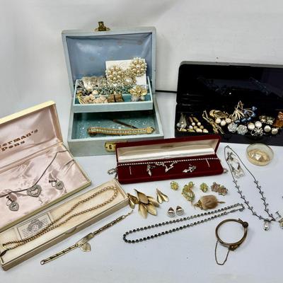 Sparkling Vintage Costume Jewelry