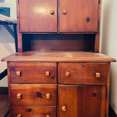 Handmade Folk Art Child’s size Cabinet