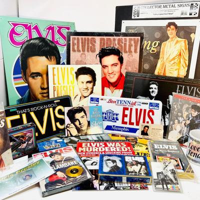 Elvis Memorabilia Galore