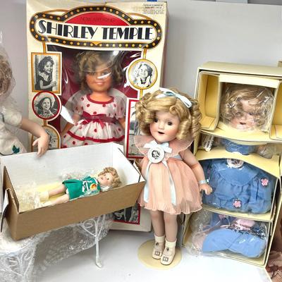 Shirley Temple Dolls, Lot 1