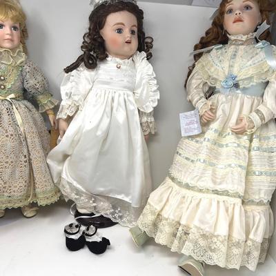 Louis Nicole, Marie Osmond & Victoria Trading Dolls