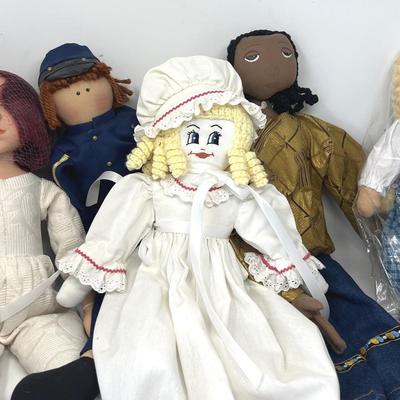 Cloth Soft Dolls, From Union Soldier To African American