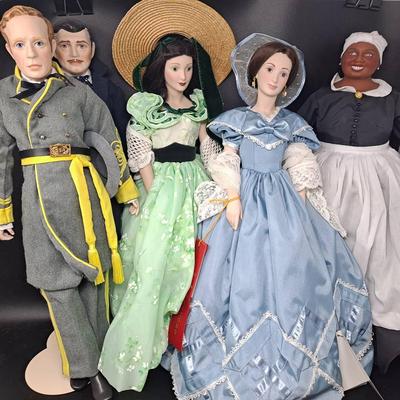 Franklin Mint Gone With the Wind Dolls
