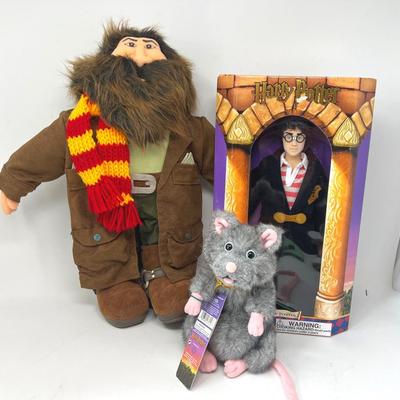 Harry Potter, Hagrid & Scabbers 
