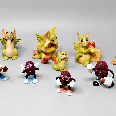  Musgrave Dragons & PVC California Raisins 