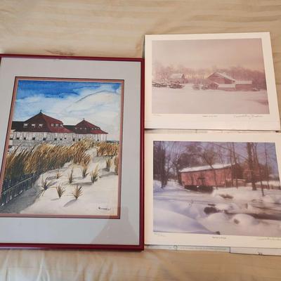 Carl Whitney Bucks Prints