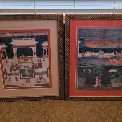 Two Cultural Framed Prints