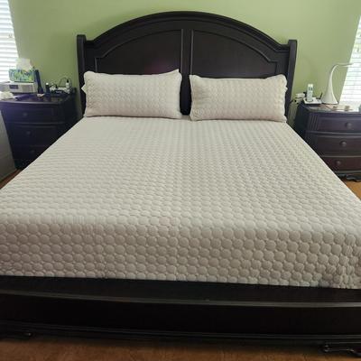 King Sleigh Bed Frame