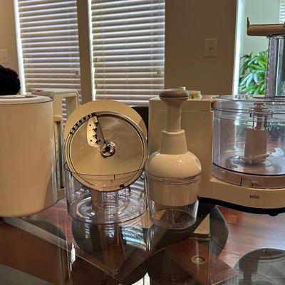 Braun Food Processor And More
