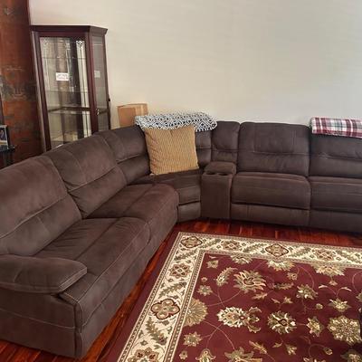 Large Reclining Sectional Sofa 