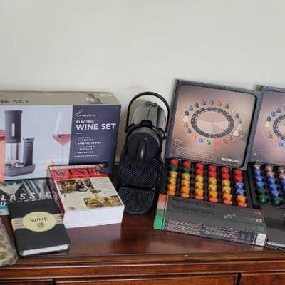 Nespresso, Electric Wine Set, & More