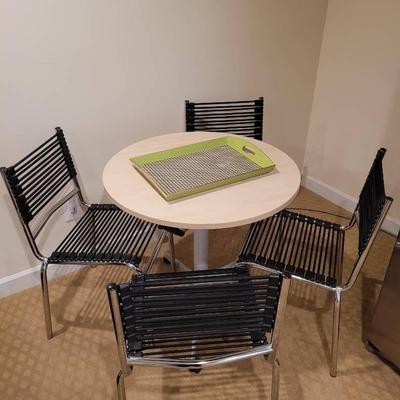 Adjustable Table & Bungee Cord Chairs