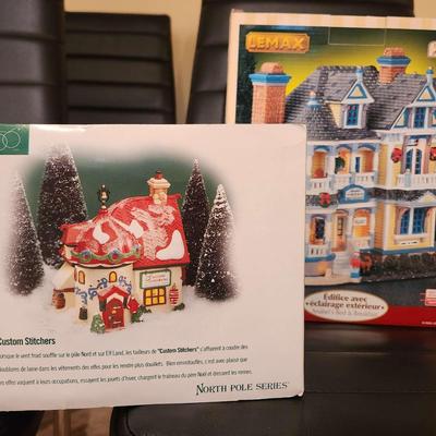 Christmas Village Buildings 