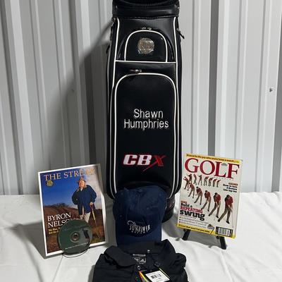 BC408SH Signed Bryon Nelson Article And Golf Accessories 