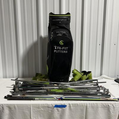 BC453SH Coutour Golf Tri-Fit Putters Golf Bags with Golf Clubs And Accessories 