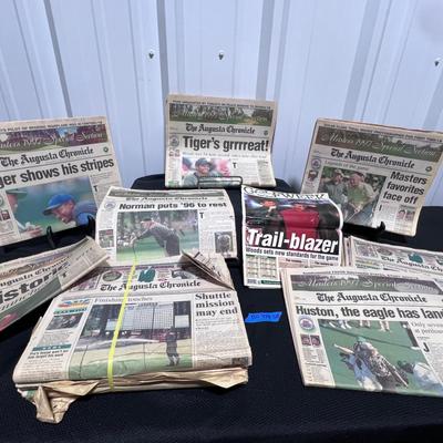 BC438SH VARIOUS MASTERS NEWSPAPERS