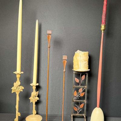 Extra Tall Candlestick Holders 