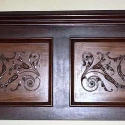Antique Wood Panel Wall Art
