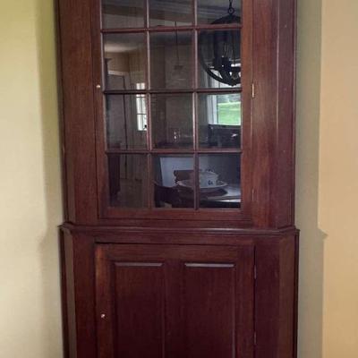 Corner China Cabinet