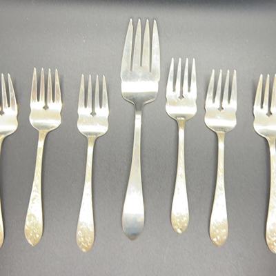 Berks Sterling – Salad Forks, And Serving Fork