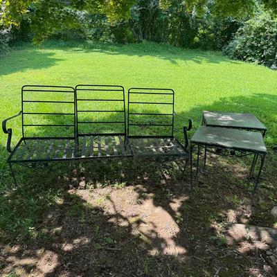 Wrought Iron Outdoor Seating