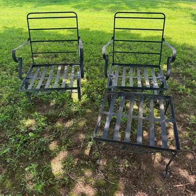 Wrought Iron Seating For Two