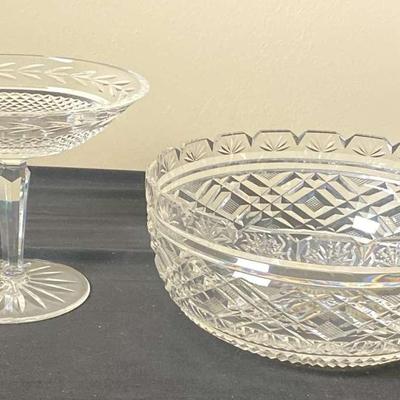 Waterford Bowl and Footed Dish