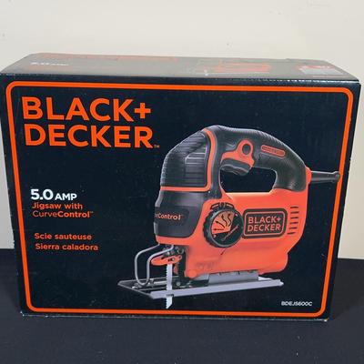 Black & Decker Five Amp Jigsaw With Curve Control