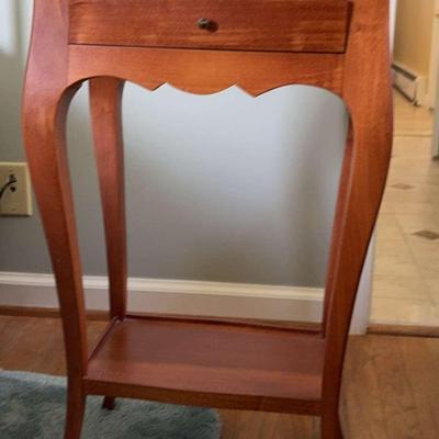 Custom Cherry Side Table