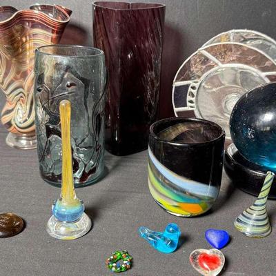 Signed Art Glass