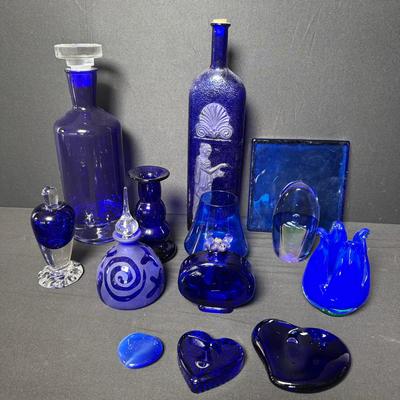 Blue Art Glass