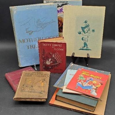 Vintage Children's And Other Storybooks