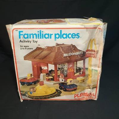 Playskool McDonald's "Familiar Places" Play Set