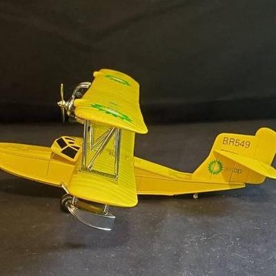 1936 Keystone Loening Die Cast Metal Airplane Bank
