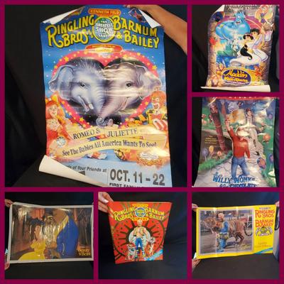 (5) Collectable Posters & (1) Ringling Bros. Souvenir Program