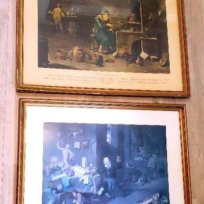 (2) Framed "Alchemist" Prints 